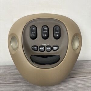 97-03 Ford F-150 Expedition Overhead Console Display Dome Lights W/Sunroof Beige